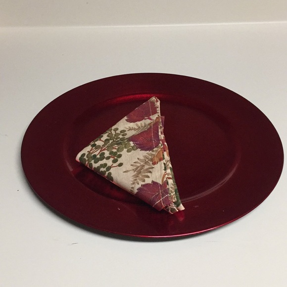 Set of Four Thanksgiving Table Napkin - Picture 4 of 6